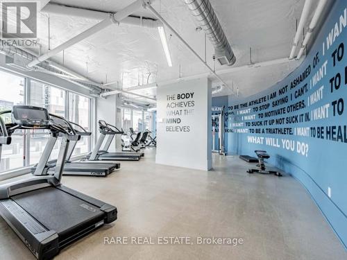 718 - 50 Bruyeres Mews, Toronto, ON - Indoor Photo Showing Gym Room