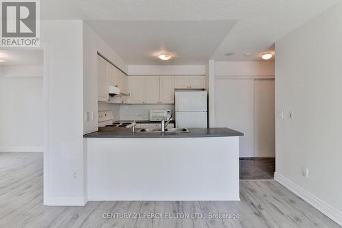 302 - 60 Brian Harrison Way, Toronto, ON - Indoor Photo Showing Kitchen With Double Sink