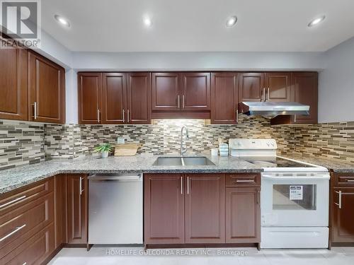 54 Homedale Drive, Toronto, ON - Indoor Photo Showing Kitchen With Double Sink