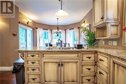 2600 Whitson Drive, Val Caron, ON - Indoor Photo Showing Kitchen With Double Sink