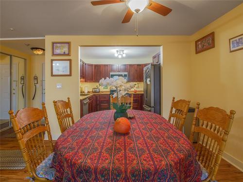 308-1750 Atkinson Street, Penticton, BC - Indoor Photo Showing Dining Room