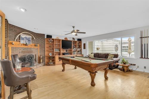 1686 Pritchard Drive, West Kelowna, BC - Indoor Photo Showing Other Room With Fireplace