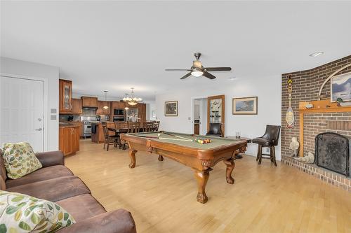 1686 Pritchard Drive, West Kelowna, BC - Indoor Photo Showing Other Room With Fireplace