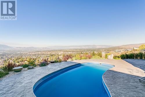 734 Kuipers Crescent, Kelowna, BC - Outdoor With In Ground Pool With View