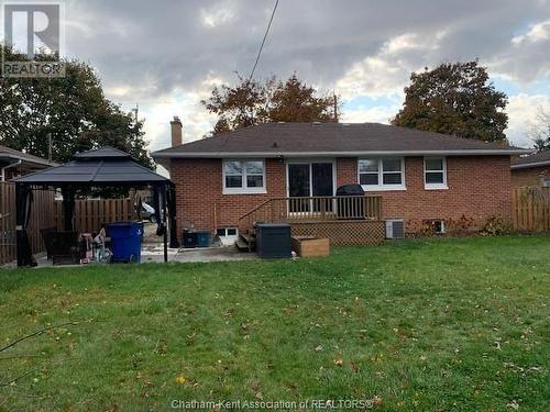 47 Windsor Drive, Chatham, ON - Outdoor With Deck Patio Veranda