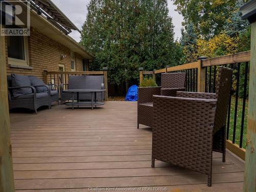 187 Mercer Street, Chatham, ON - Outdoor With Deck Patio Veranda With Exterior