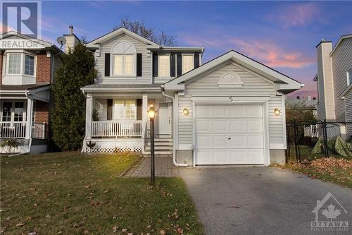 5 Gamma Court, Ottawa, ON - Outdoor With Deck Patio Veranda With Facade