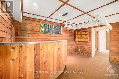 Bar in the rec/ family room - 5 Deerlane Avenue, Ottawa, ON - Indoor Photo Showing Other Room