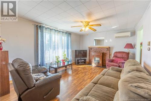 59 King Street, Sackville, NB - Indoor Photo Showing Living Room With Fireplace