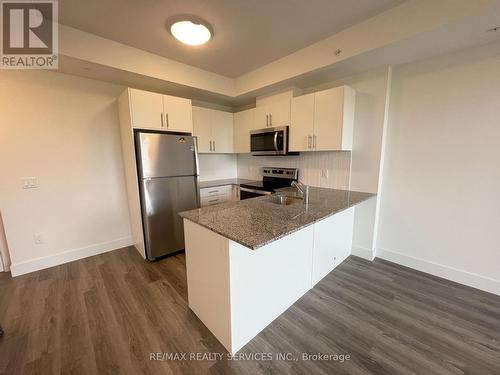 408 - 103 Roger Street, Waterloo, ON - Indoor Photo Showing Kitchen With Stainless Steel Kitchen