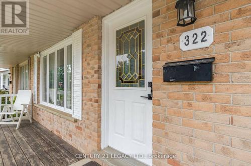 322 Benesfort Crescent, Kitchener, ON - Outdoor With Deck Patio Veranda With Exterior