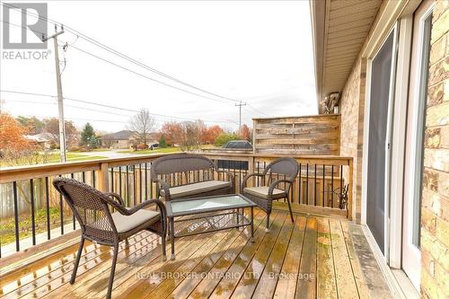 65 Abraham Drive, Stratford, ON - Outdoor With Deck Patio Veranda With Exterior