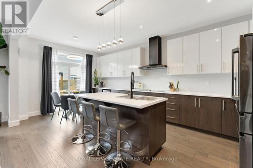 44 Fairgrounds Drive, Hamilton, ON - Indoor Photo Showing Kitchen With Stainless Steel Kitchen With Upgraded Kitchen