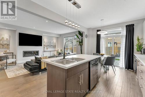 44 Fairgrounds Drive, Hamilton, ON - Indoor Photo Showing Other Room With Fireplace