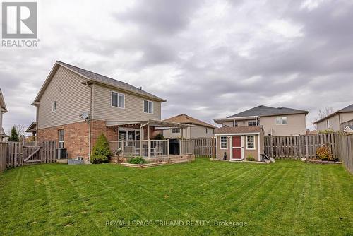 875 Fieldgate Circle, London, ON - Outdoor With Deck Patio Veranda With Backyard With Exterior