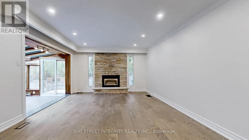 1372 Gatehouse Drive, Mississauga, ON - Indoor With Fireplace