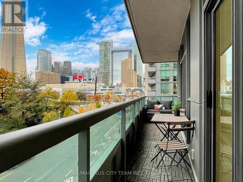 318 - 25 Lower Simcoe Street, Toronto, ON - Outdoor With Balcony With Exterior