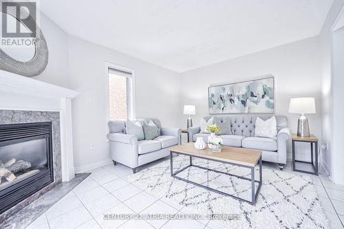 258 Stone Road, Aurora, ON - Indoor Photo Showing Living Room With Fireplace