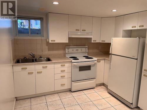 #Bsmt - 380 Tareyton Road, Richmond Hill, ON - Indoor Photo Showing Kitchen With Double Sink