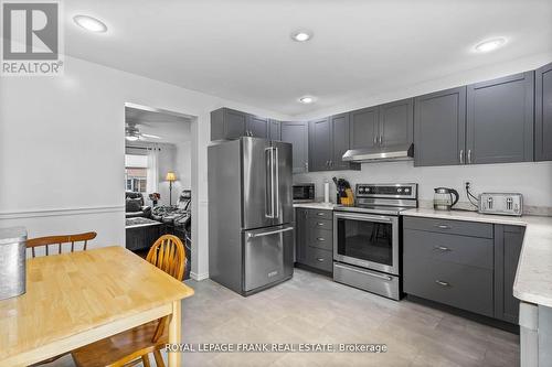 723 St Marys Street, Peterborough (Otonabee), ON - Indoor Photo Showing Kitchen With Stainless Steel Kitchen