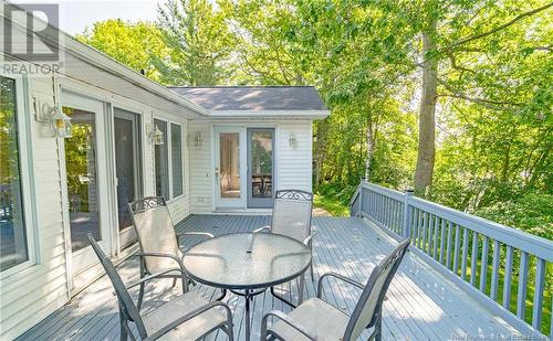 20 Nicholson Lane, Douglas, NB - Outdoor With Deck Patio Veranda With Exterior