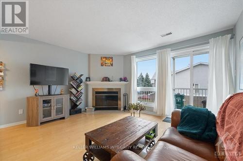 6060 Red Willow Drive, Ottawa, ON - Indoor Photo Showing Living Room With Fireplace