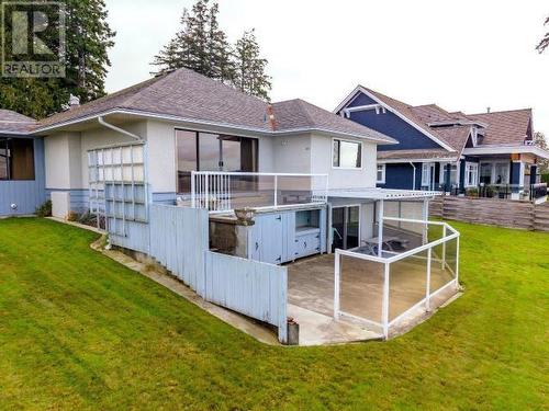 3495 Marine Ave, Powell River, BC - Outdoor With Deck Patio Veranda With Exterior