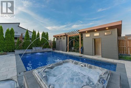 6584 French Avenue, London, ON - Outdoor With In Ground Pool