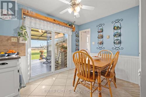 17884 Loyalist Parkway, Prince Edward County (Hillier), ON - Indoor Photo Showing Dining Room