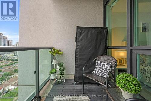 2010 - 3985 Grand Park Drive, Mississauga, ON - Outdoor With Balcony With Exterior