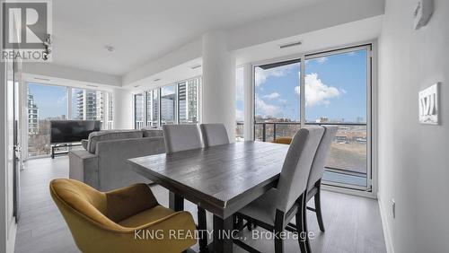 515 - 36 Zorra Street, Toronto, ON - Indoor Photo Showing Dining Room