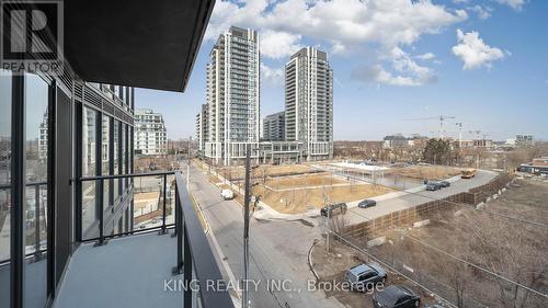 515 - 36 Zorra Street, Toronto, ON - Outdoor With Balcony