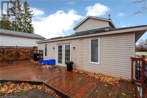 1770 9Th Avenue E, Owen Sound, ON - Outdoor With Deck Patio Veranda With Exterior