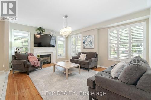 120 Fred Young Drive, Toronto, ON - Indoor Photo Showing Living Room With Fireplace