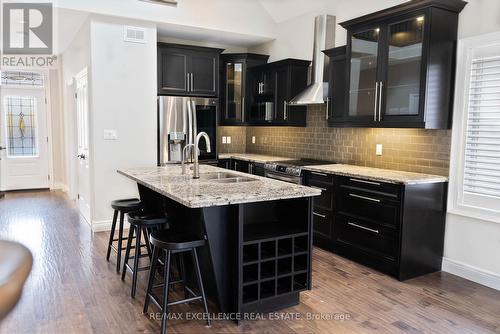 82 Wilkes Street, Brantford, ON - Indoor Photo Showing Kitchen With Upgraded Kitchen