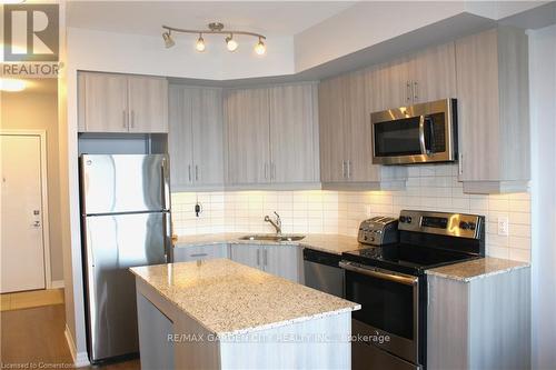 304 - 560 North Service Road, Grimsby, ON - Indoor Photo Showing Kitchen With Stainless Steel Kitchen With Upgraded Kitchen