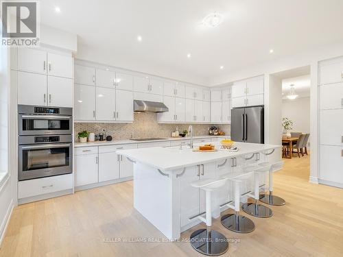 161 First Nations Trail, Vaughan, ON - Indoor Photo Showing Kitchen With Stainless Steel Kitchen With Upgraded Kitchen