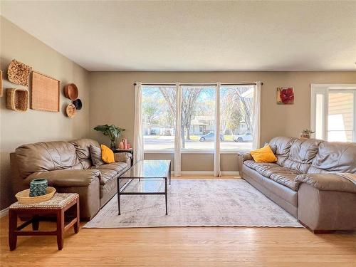 74 Elmdale Boulevard, Brandon, MB - Indoor Photo Showing Living Room