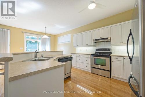 83 - 505 Blue Jay Drive, London, ON - Indoor Photo Showing Kitchen With Double Sink