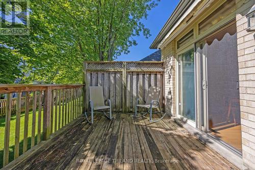 83 - 505 Blue Jay Drive, London, ON - Outdoor With Deck Patio Veranda With Exterior