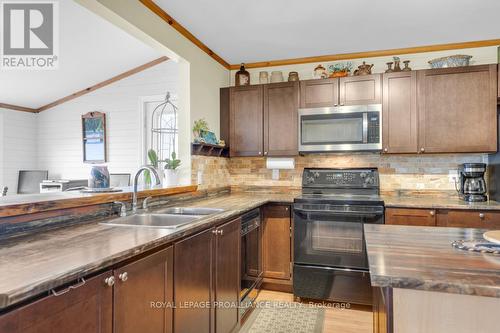 88 Sumac Lane, Tweed, ON - Indoor Photo Showing Kitchen With Double Sink