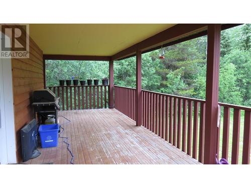 3677 Blue Ridge Road, Quesnel, BC - Outdoor With Deck Patio Veranda With Exterior