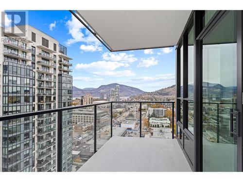 1488 Bertram Street Unit# 1810, Kelowna, BC - Outdoor With Balcony With View With Exterior