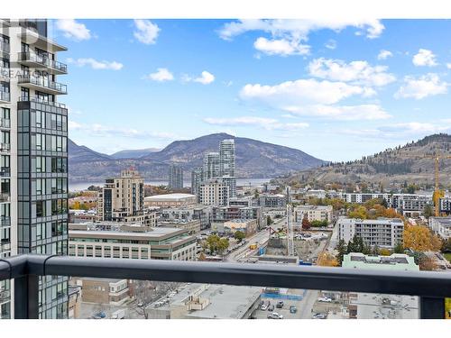 1488 Bertram Street Unit# 1810, Kelowna, BC - Outdoor With Balcony With View