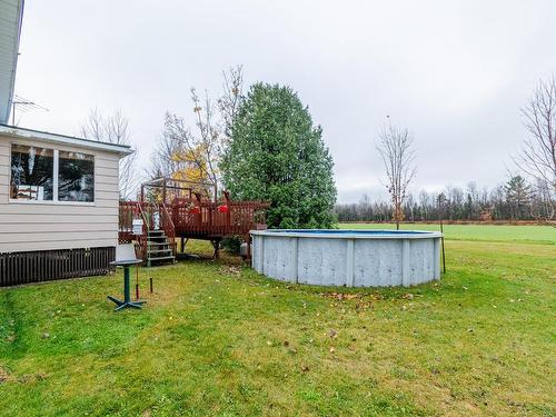 Piscine - 1480 Rg St-Philippe, Saint-Anselme, QC - Outdoor With Above Ground Pool With Backyard