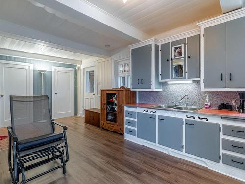 Cuisine - 1480 Rg St-Philippe, Saint-Anselme, QC - Indoor Photo Showing Kitchen With Double Sink