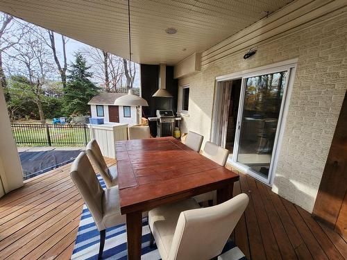 Balcon - 860 Rue Bazinet, Sainte-Thérèse, QC - Outdoor With Deck Patio Veranda With Exterior