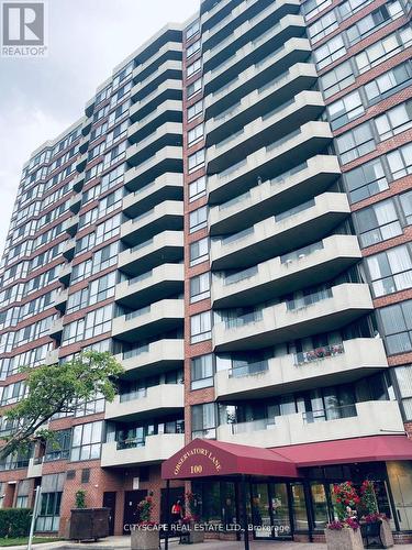 212 - 100 Observatory Lane, Richmond Hill, ON - Outdoor With Balcony With Facade