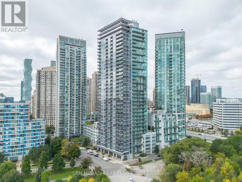 2402 - 223 Webb Drive, Mississauga, ON - Outdoor With Facade