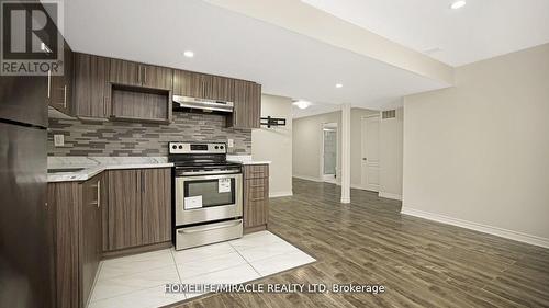 Bsmt - 58 Masken Circle, Brampton, ON - Indoor Photo Showing Kitchen